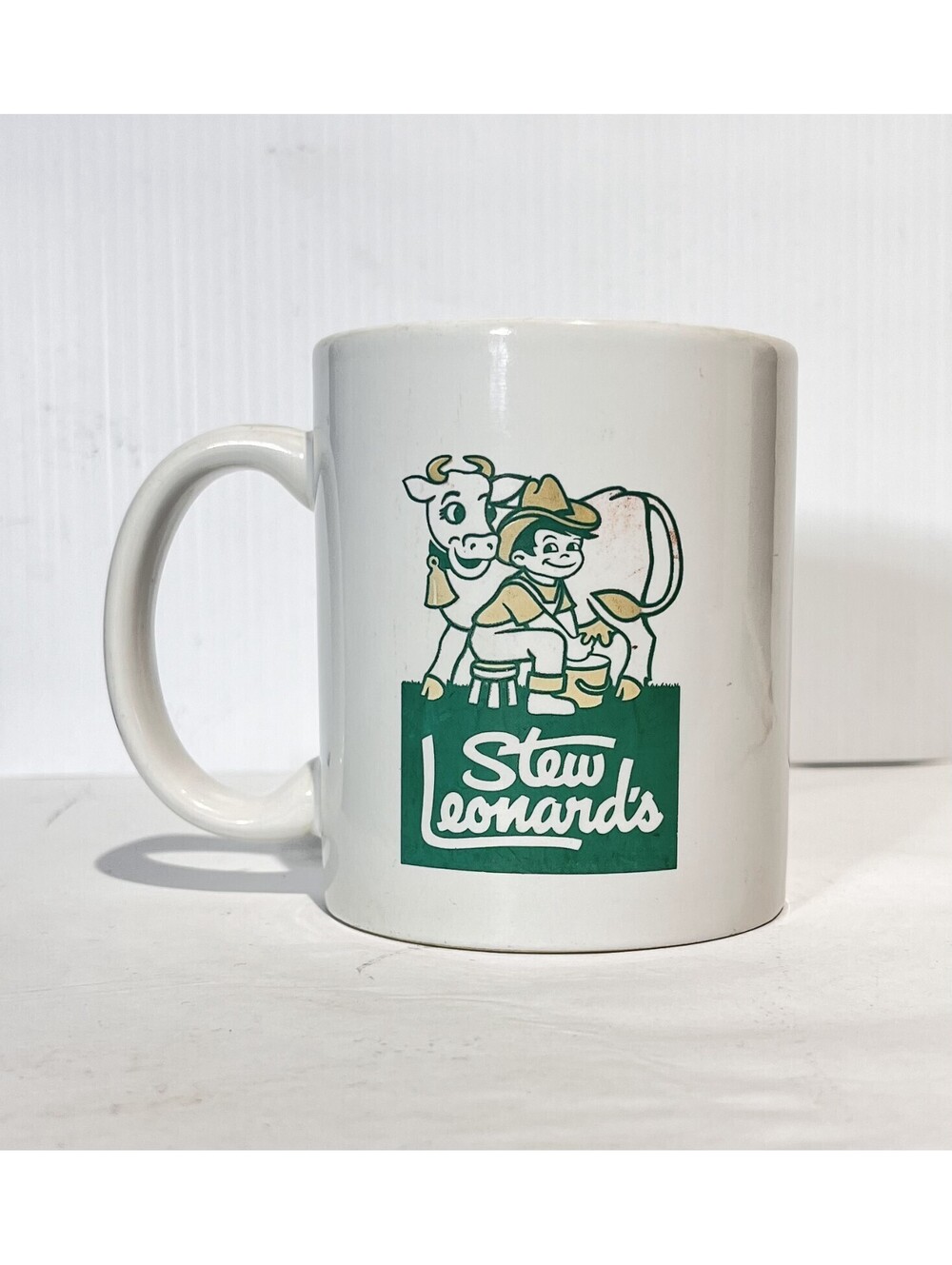 Stew Leonards Grocery Store Coffeeโ Mug Advertising Cup Vintage